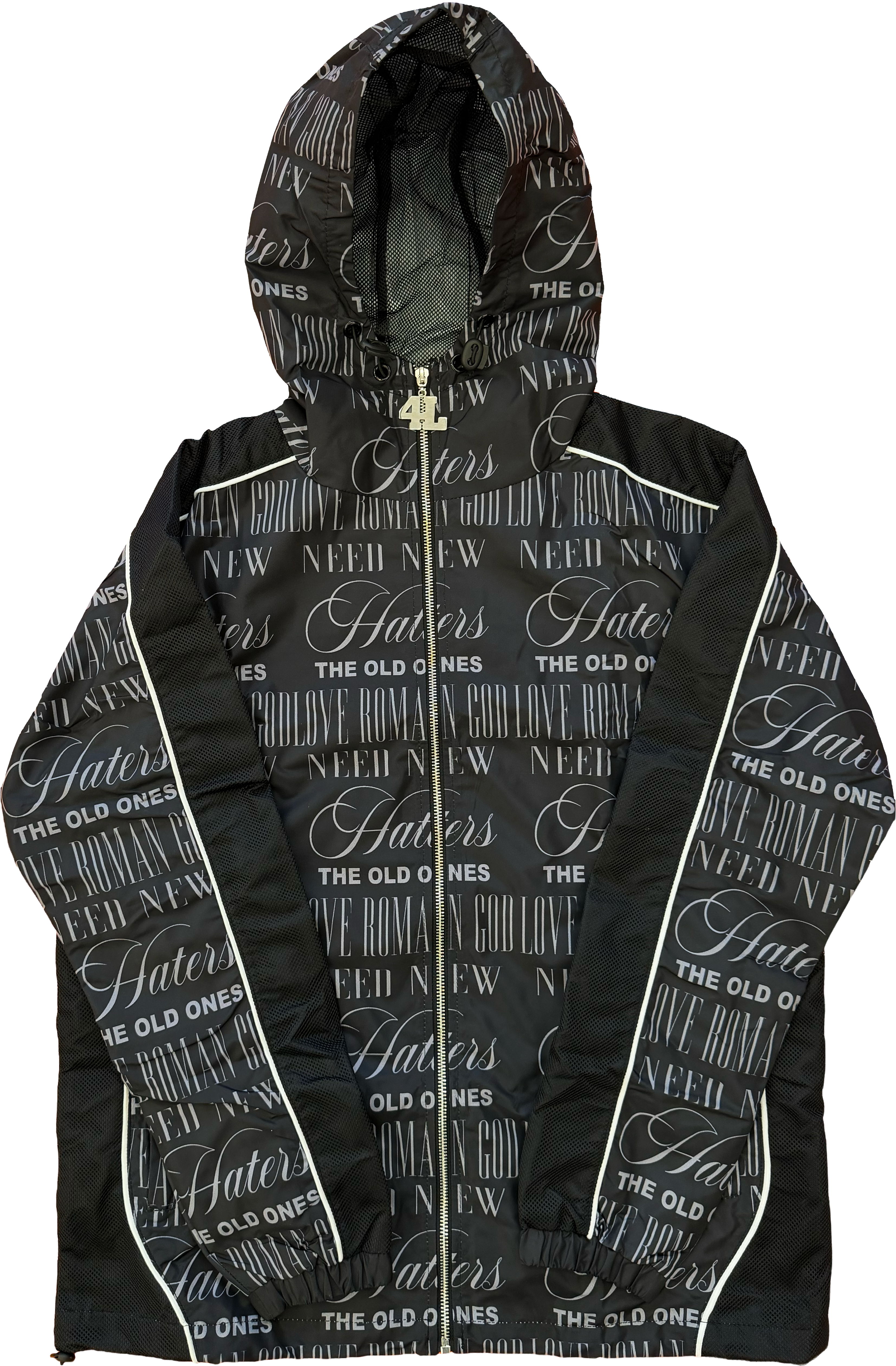 Need New Haters Windbreaker [Black]