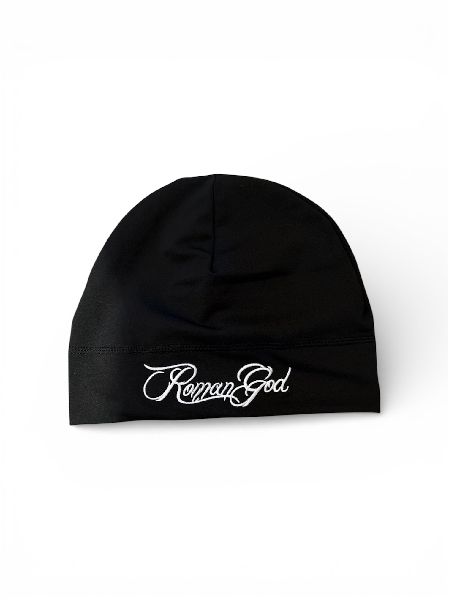Roman God Script Skull Cap