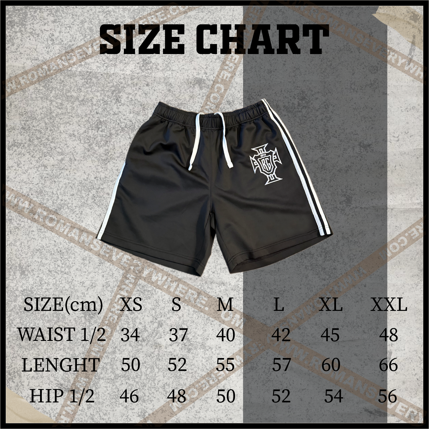 Portugal Track Shorts [Black]