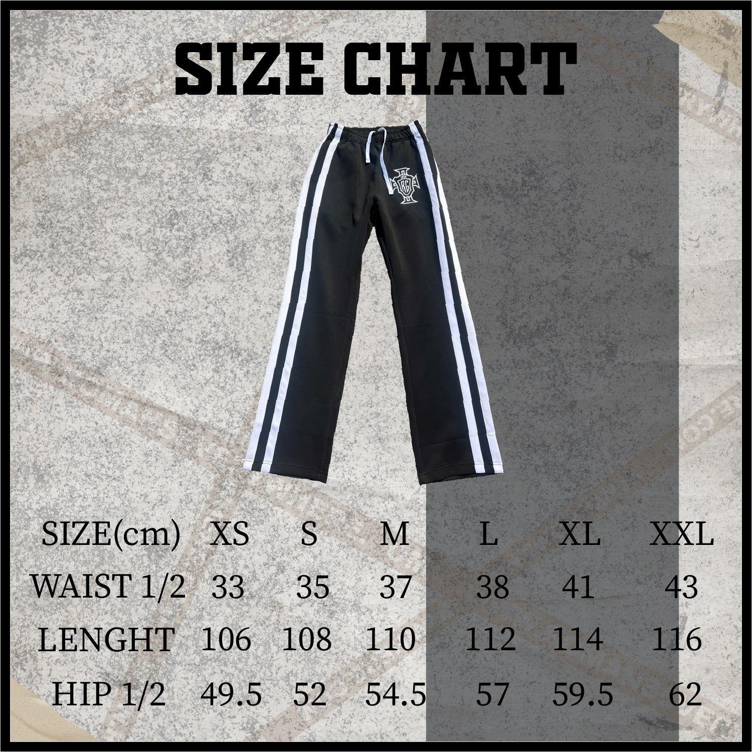 Portugal Black n White Track Pants