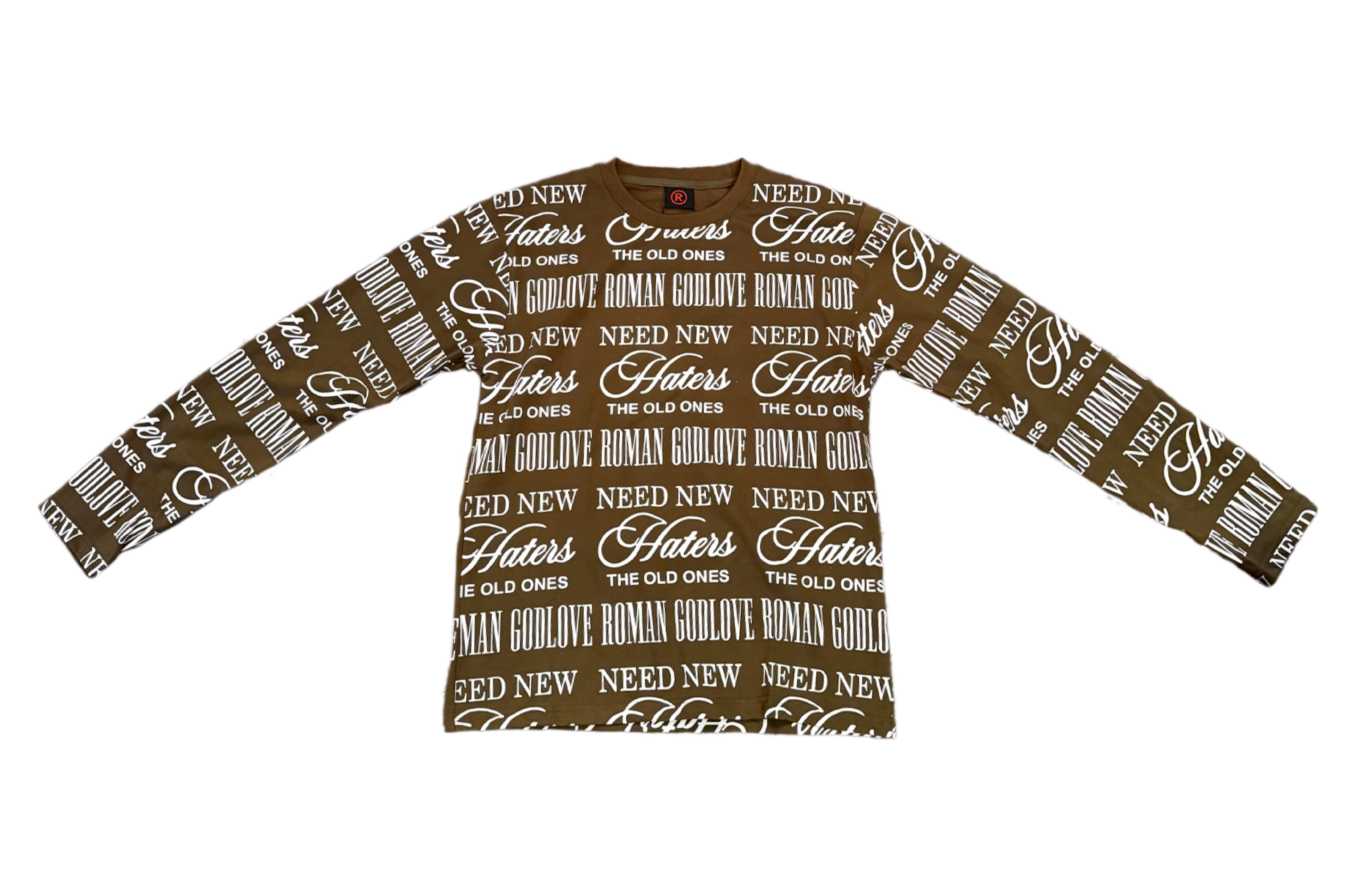 Need New Haters Jumper [Olive]