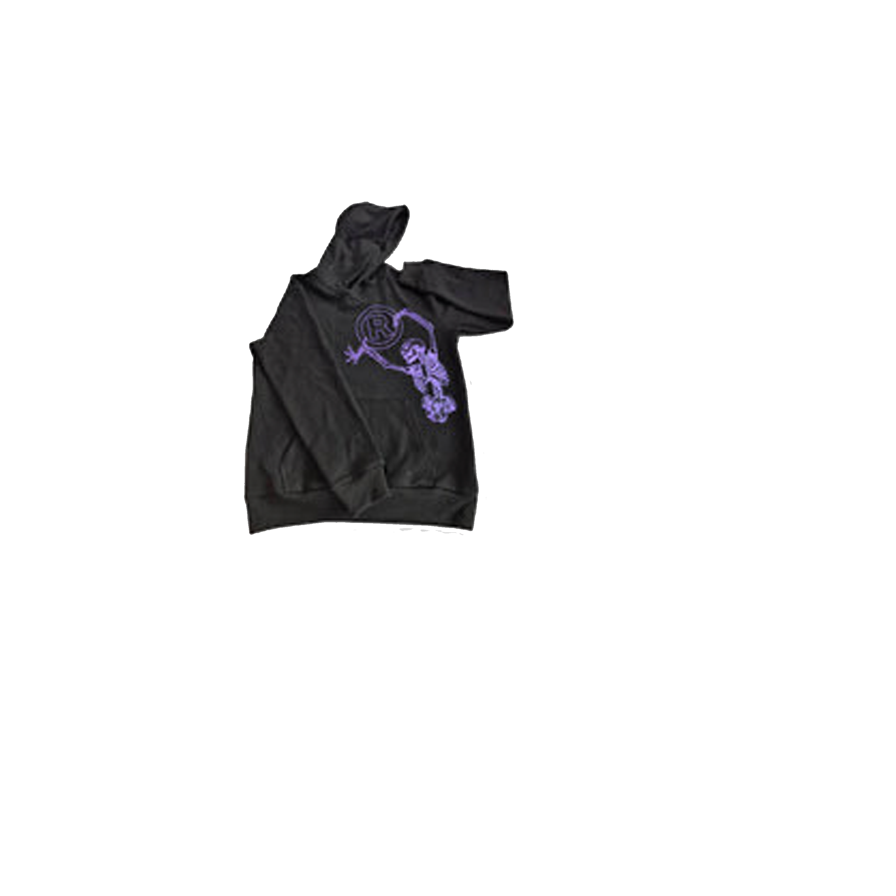 Purple Skelly Hoodie