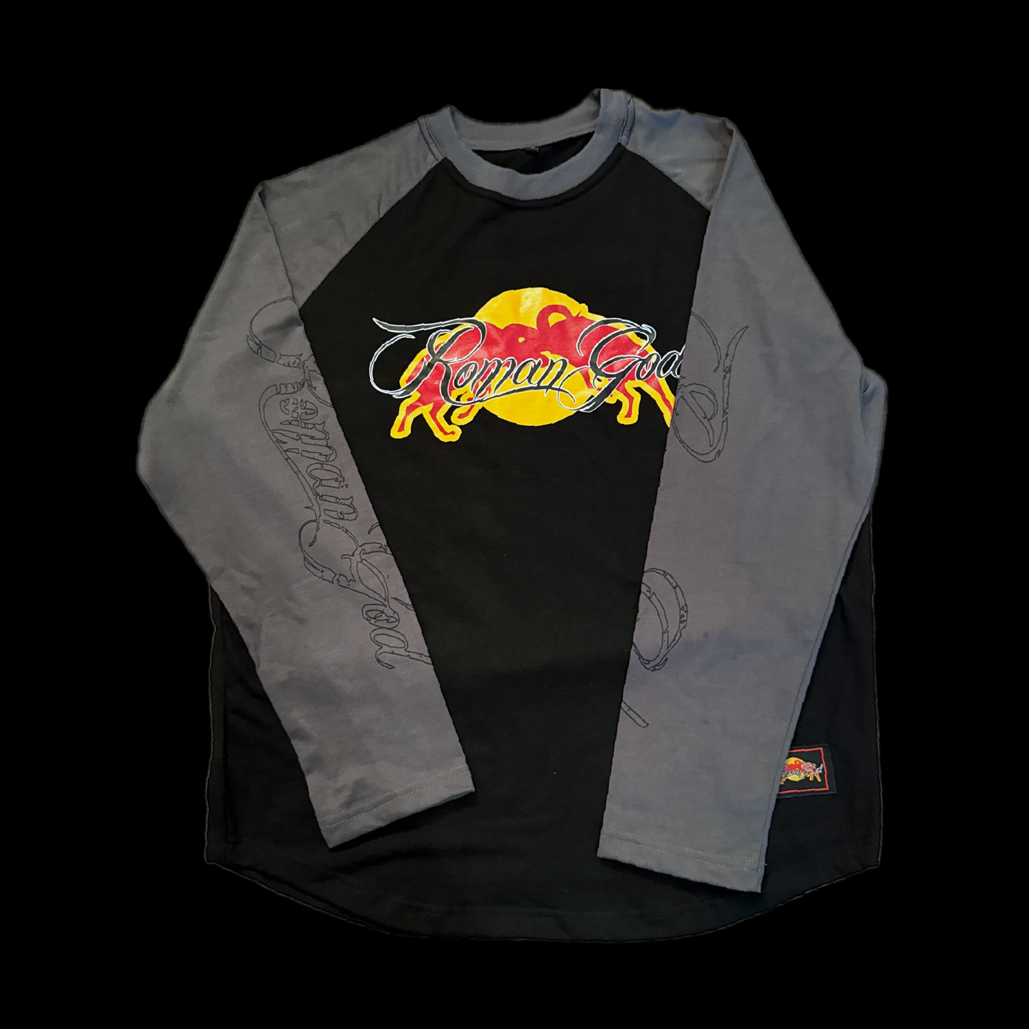 Red-Bull Raglan Longsleeve [Black N Grey]