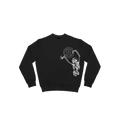 BLACK SKELLY CREWNECK