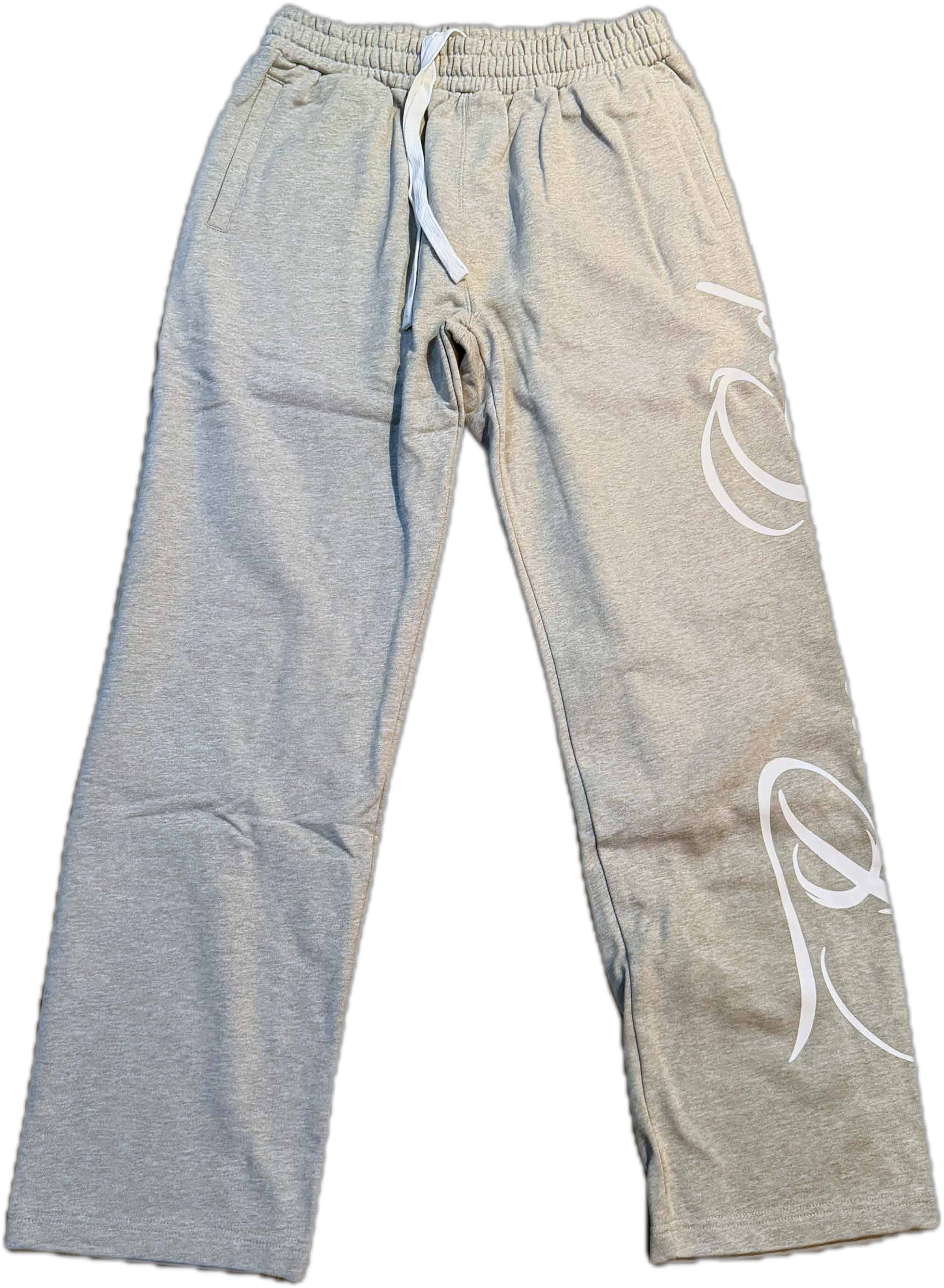 Script Grey Pants