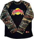 Black Camo Red-Bull Longsleeve
